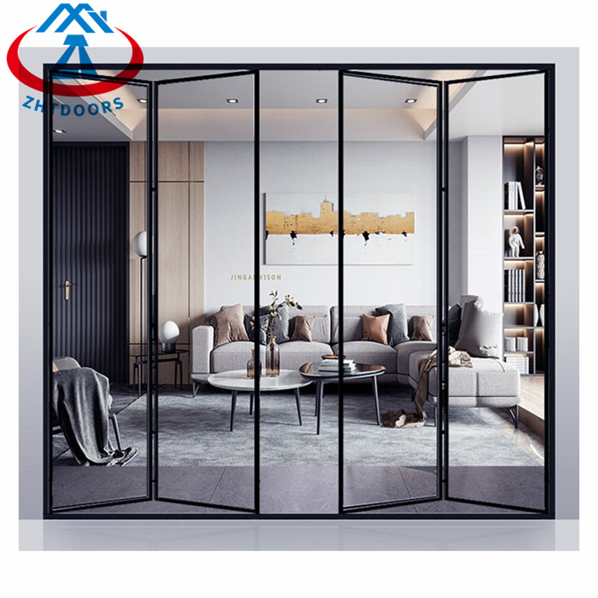 Hot Sell Thermal Insulation And Noise Reduction Aluminium Folding Door