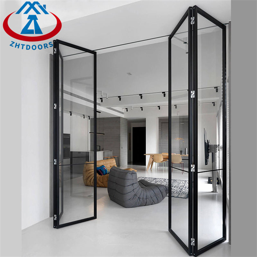 Hot Sell Thermal Insulation And Noise Reduction Aluminium Folding Door