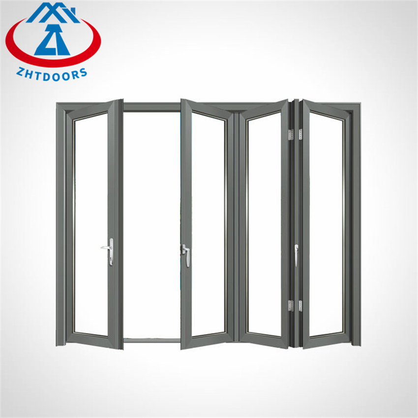 Hot Selling Exterior Aluminium Bi-fold Double Layers Door