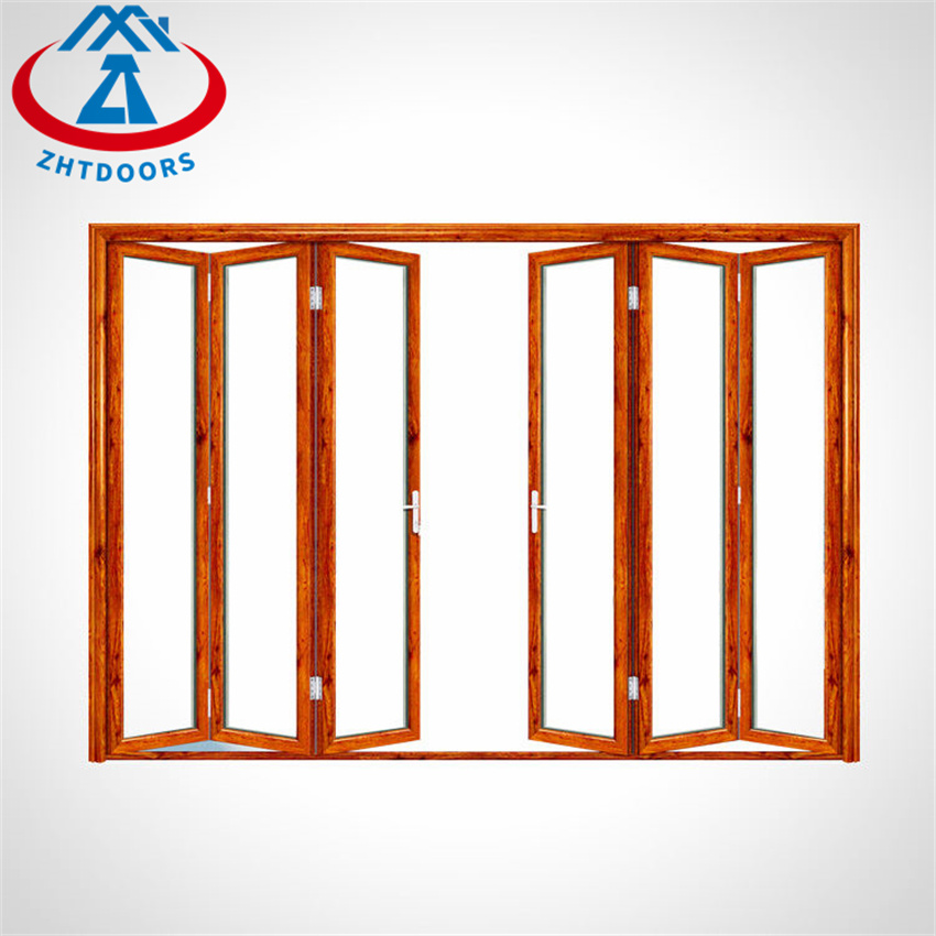 Hot Selling Exterior Aluminium Bi-fold Double Layers Door