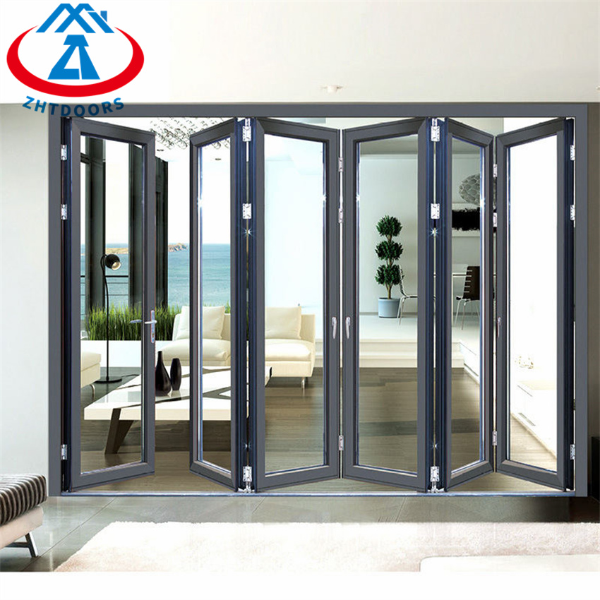 Insulated Aluminium Bi-fold Door Interior Water Proof