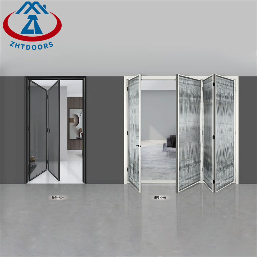 Latest European And American Style Standards Soundproof Folding Door