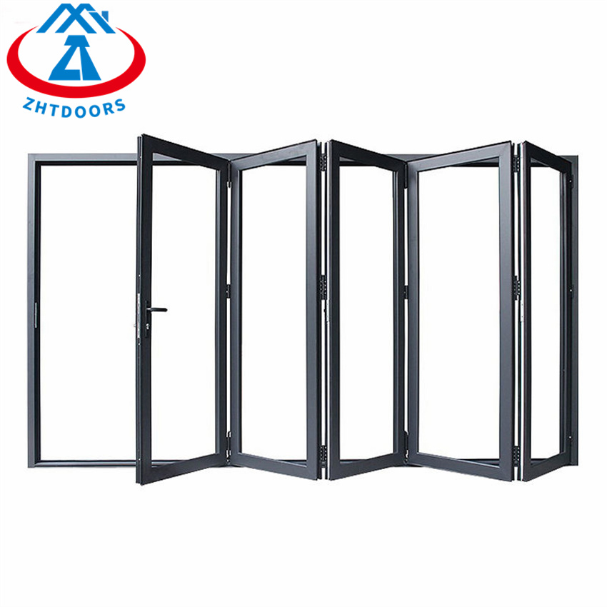 Modern Design New Villa House Sound Proof Exterior Aluminium Folding Door