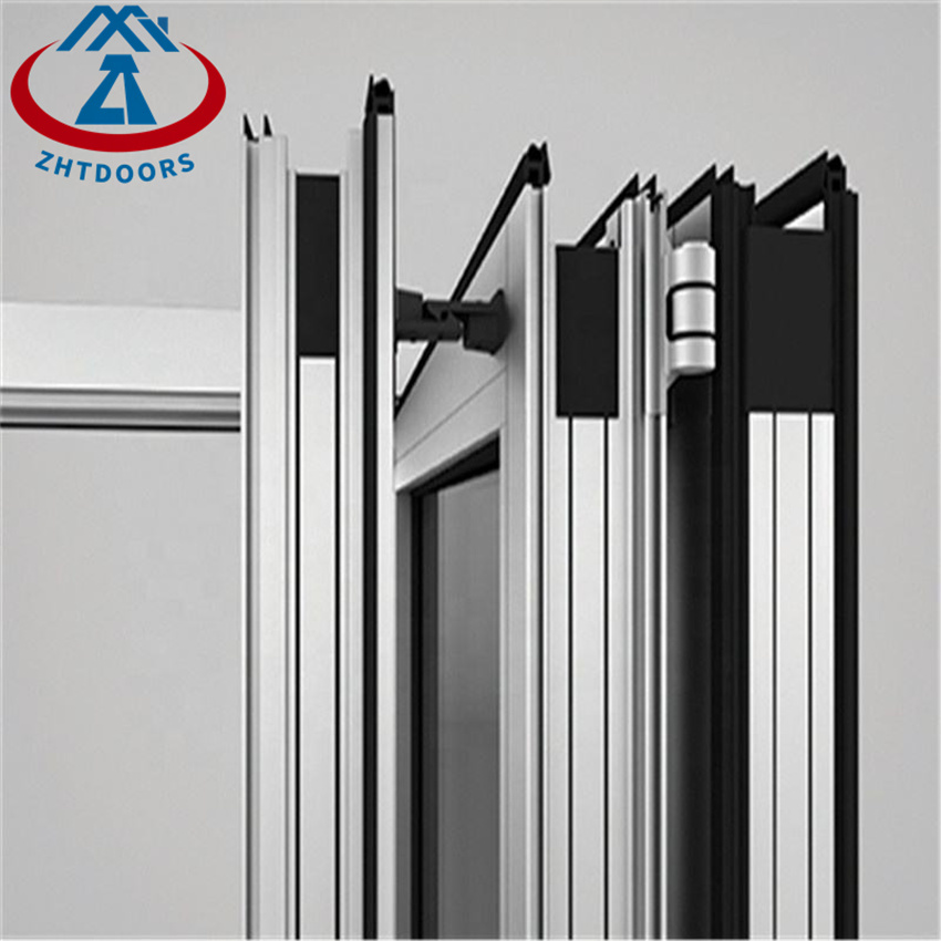 Modern Design New Villa House Sound Proof Exterior Aluminium Folding Door