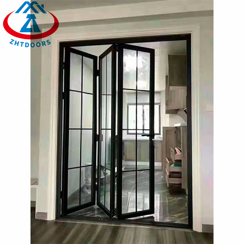 Modern Garage Door Design Folding Aluminum Silver