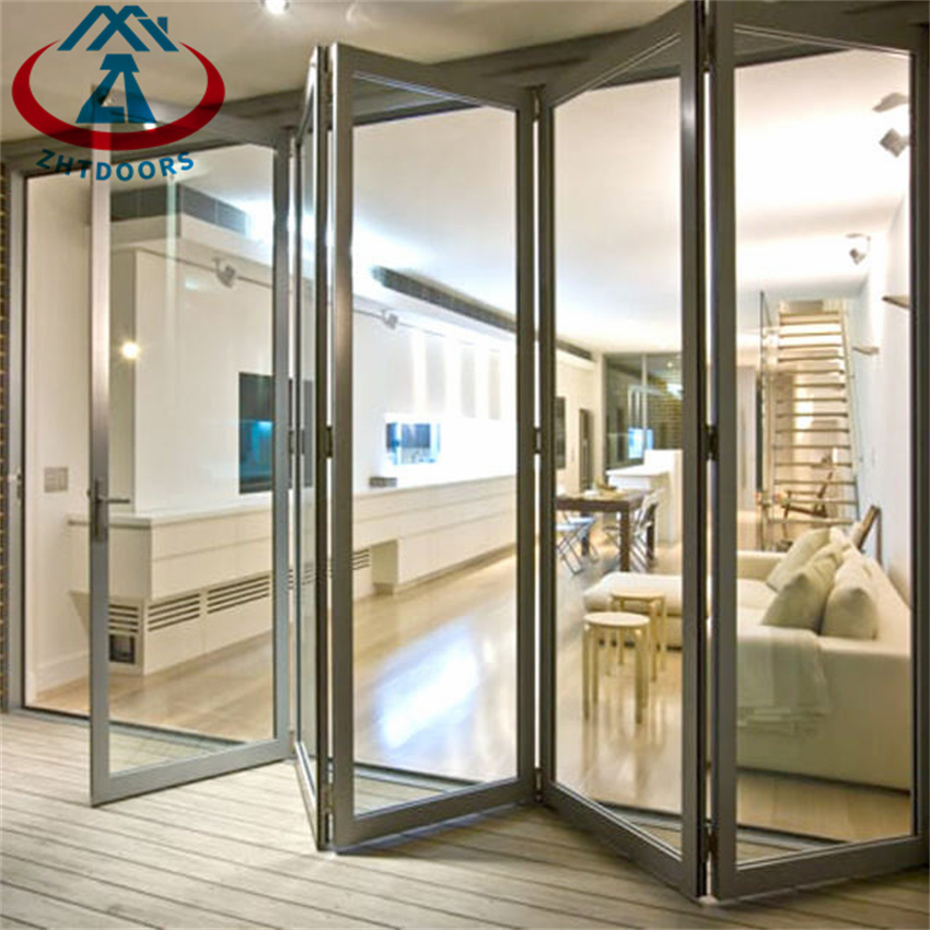 New Design Manufacturer Directly Supply Modern Exterior Aluminium Folding Door