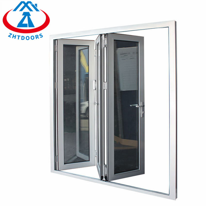 Not Easy To Deform Bifold Doors Aluminium Folding Door