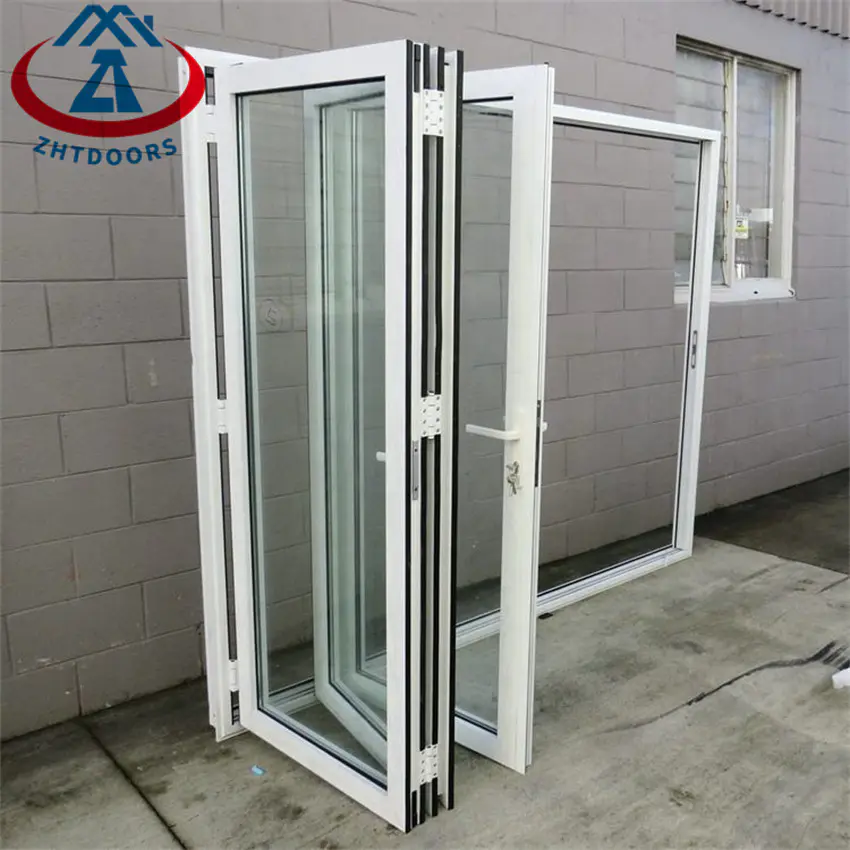 Standard Size 3 Panels Aluminium Folding Door