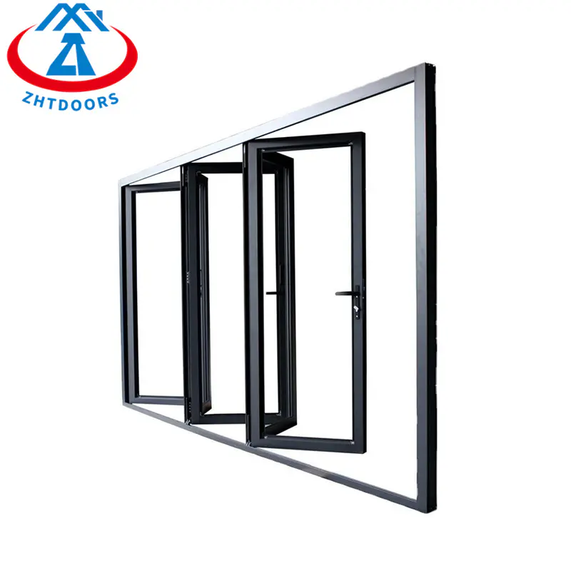 Commercial Residential  Glass Aluminium Folding Door