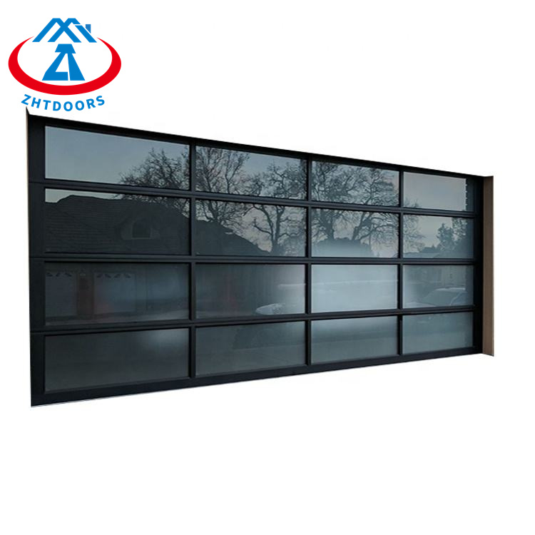 Frosted Aluminium Glass Garage Door Cost
