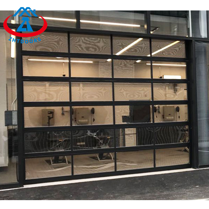 Aluminum Glass Overhead Garage Door