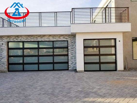 Modern Garage Doors With Glass Panels