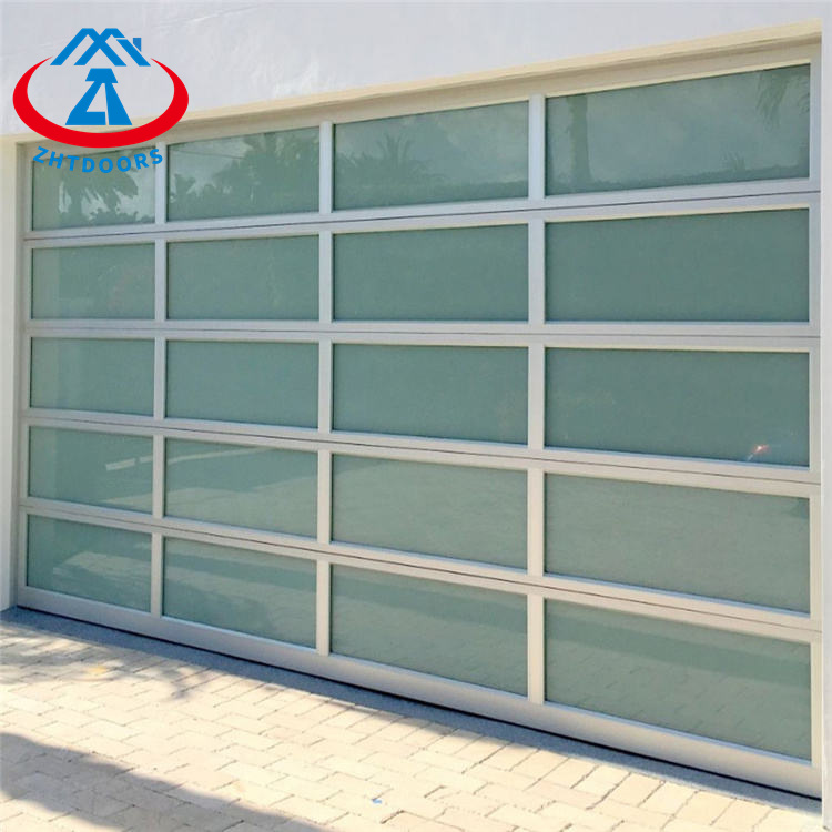 Solid Glass Garage Doors