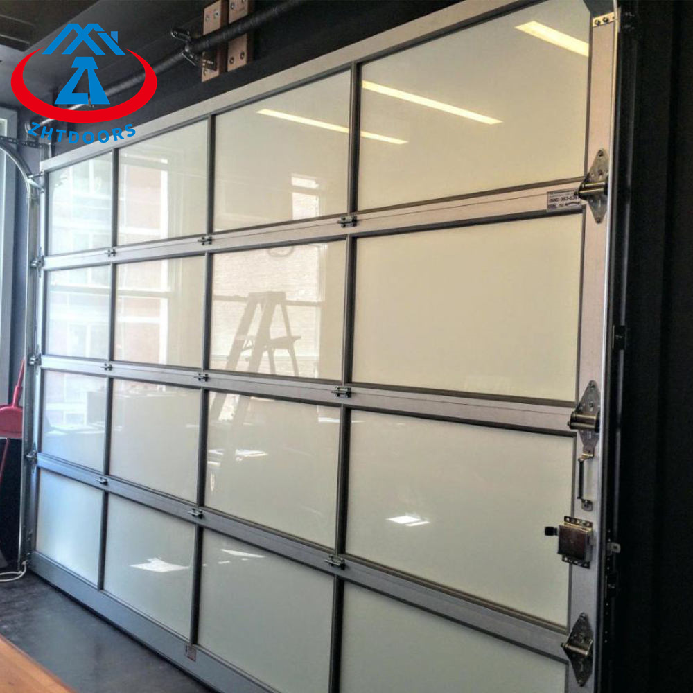 Frosted Glass Garage