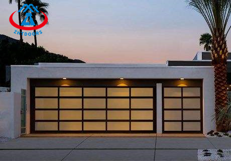 Single Garage Door Glass