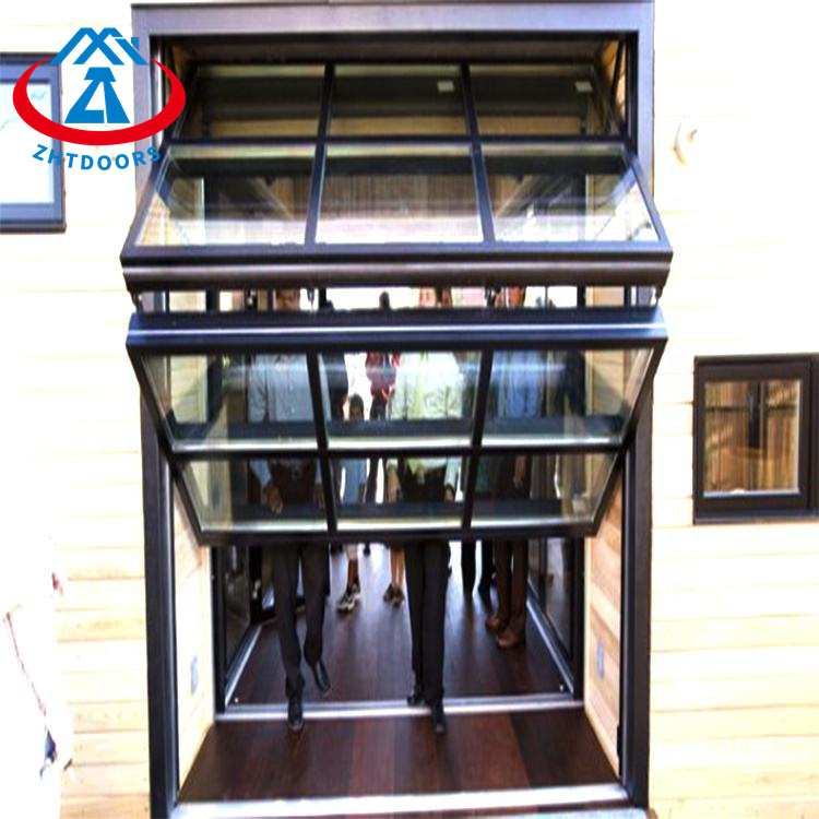 Glass Roll Up Door With Man Door