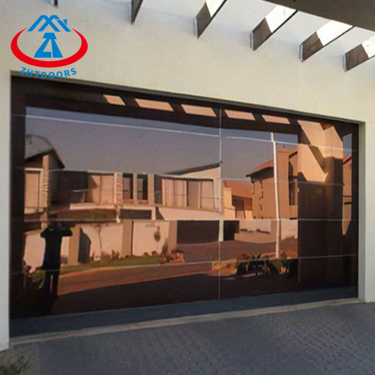 Glass Double Garage Doors