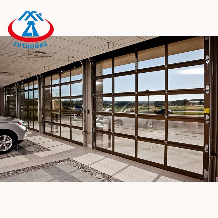 Covered Patio With Garage Doors