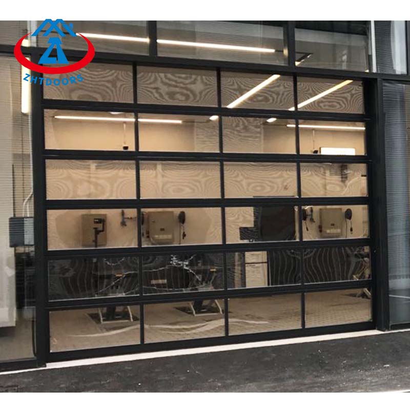 Retractable Glass Garage Door
