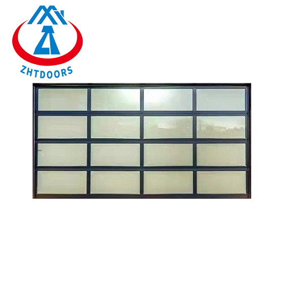 Vertical Lift Glass Garage Door