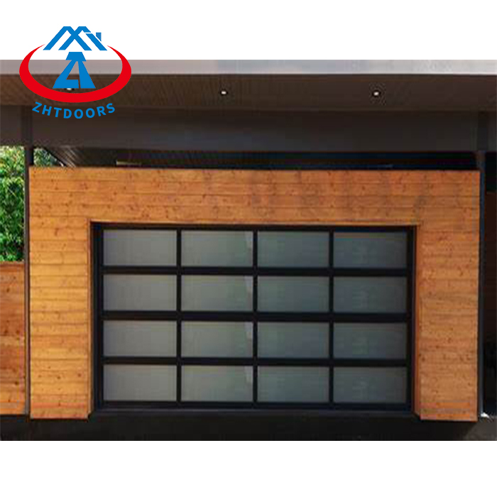 Glass Garage Doors White