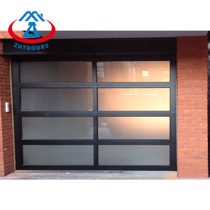 Glass Garage Doors White