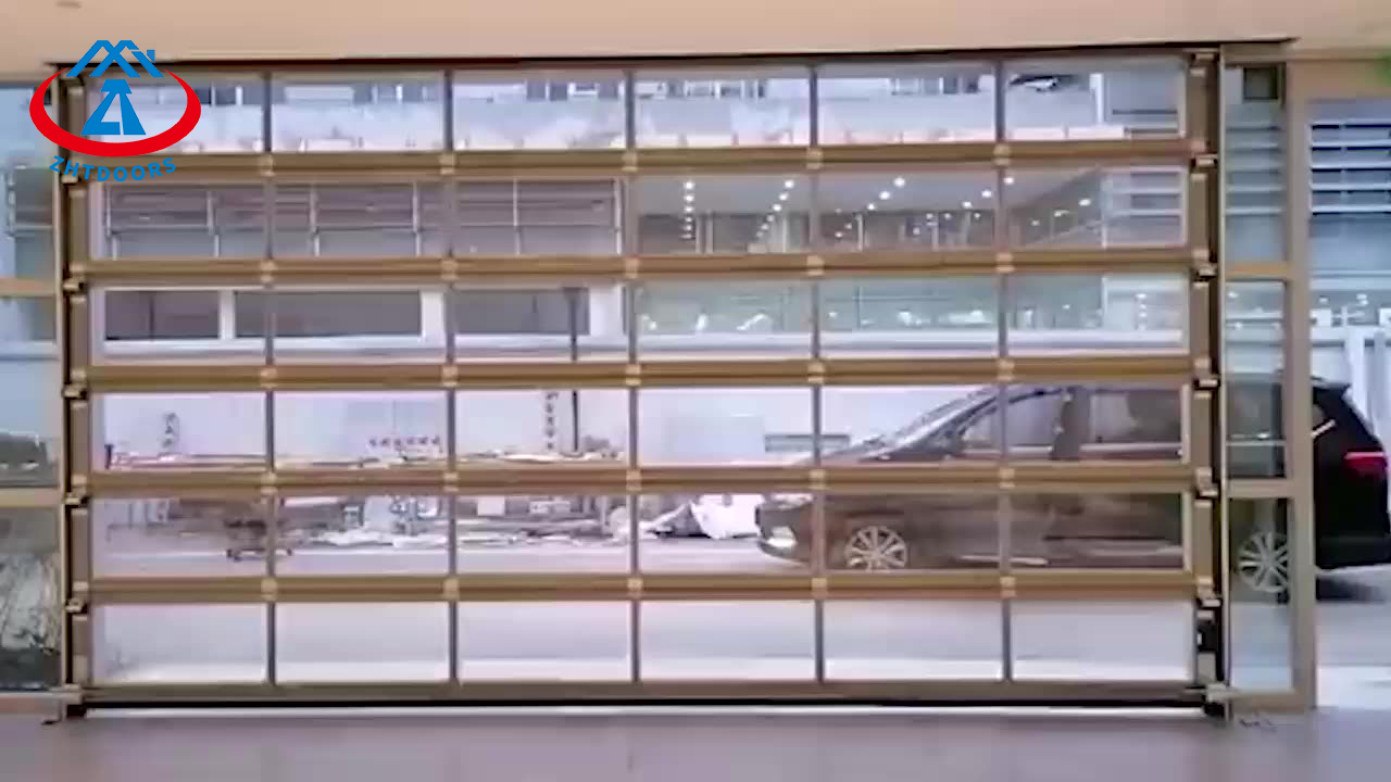 Contemporary Aluminum Garage Doors