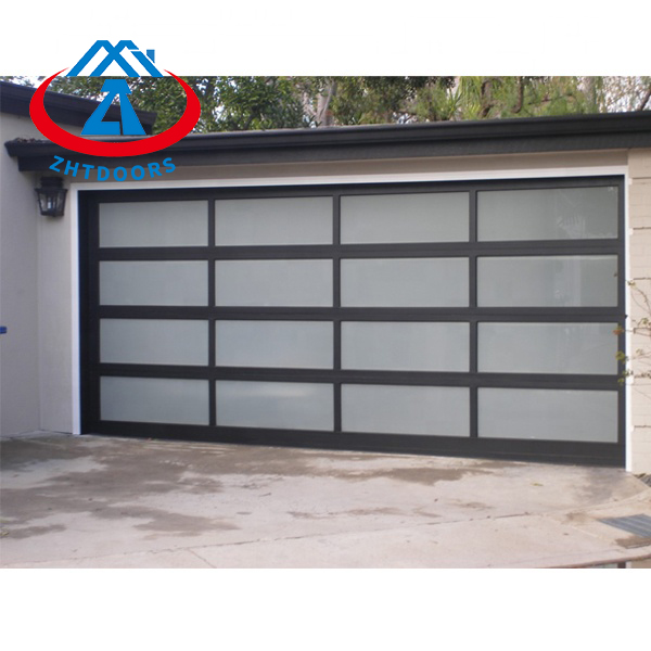 Modern Frosted Garage Doors
