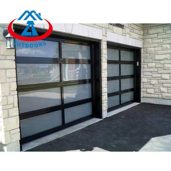 Modern Frosted Garage Doors