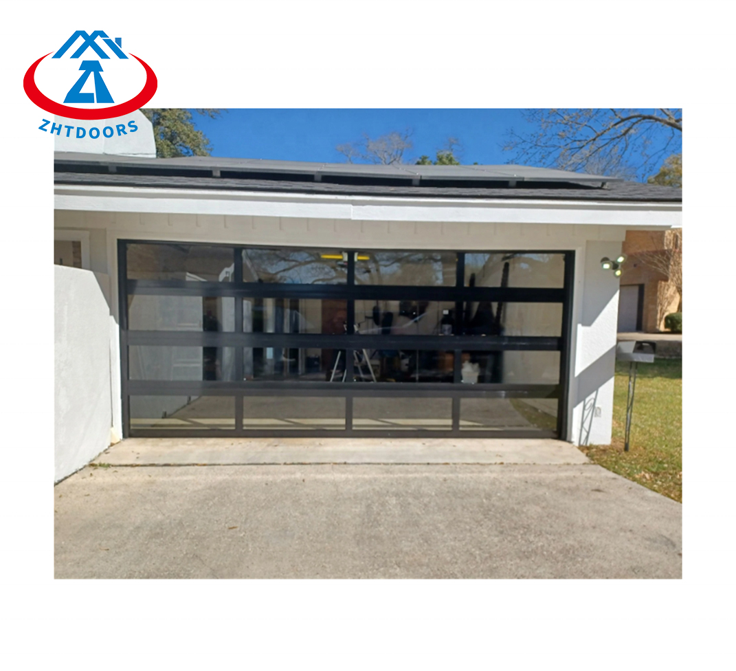 Glass Sectional Overhead Doors