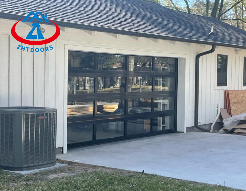 Glass Sectional Overhead Doors