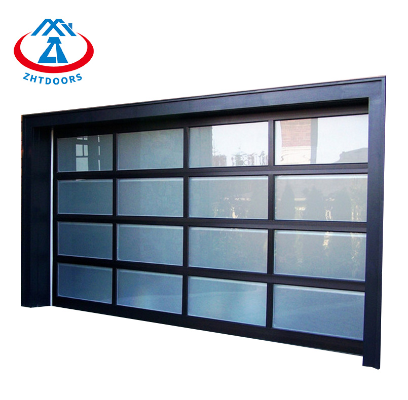 One Piece Glass Garage Door