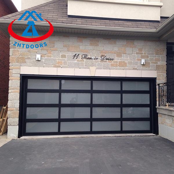 Fully Glazed Garage Doors