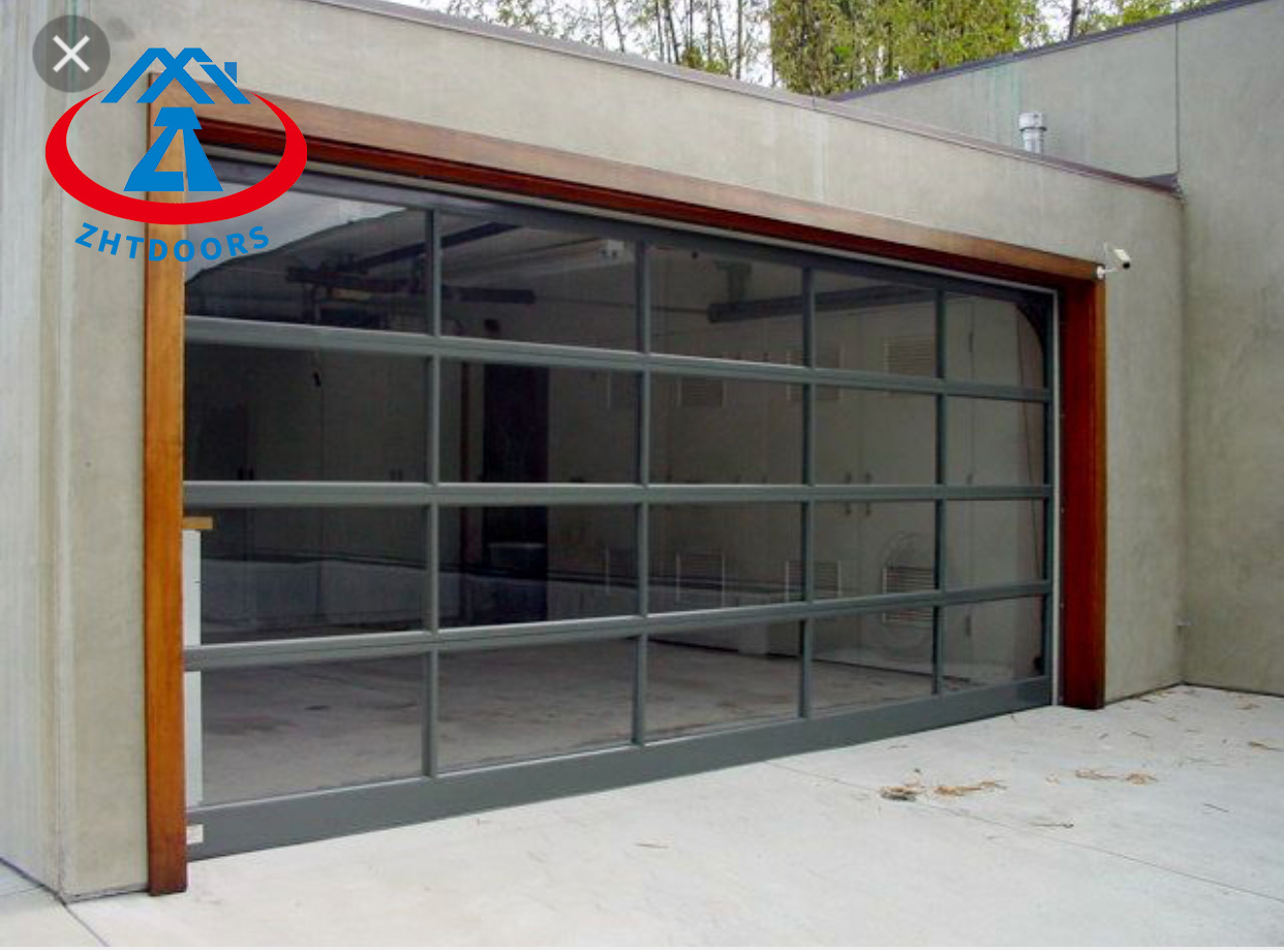 Fully Glazed Garage Doors