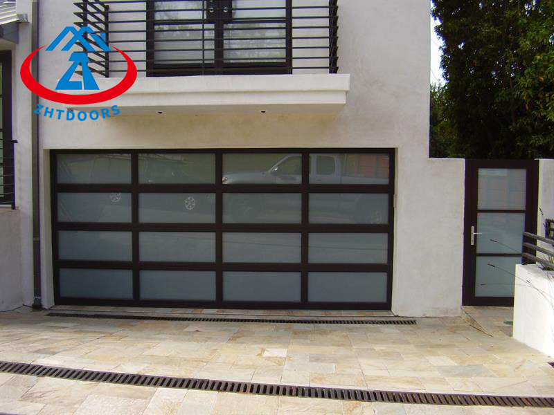 Fully Glazed Garage Doors