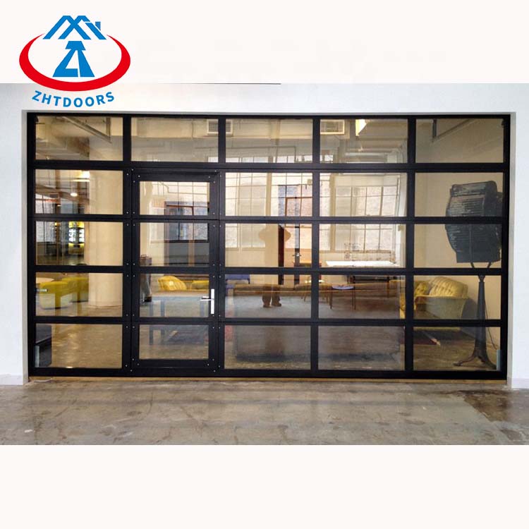 New Glass Garage Door With Man Door