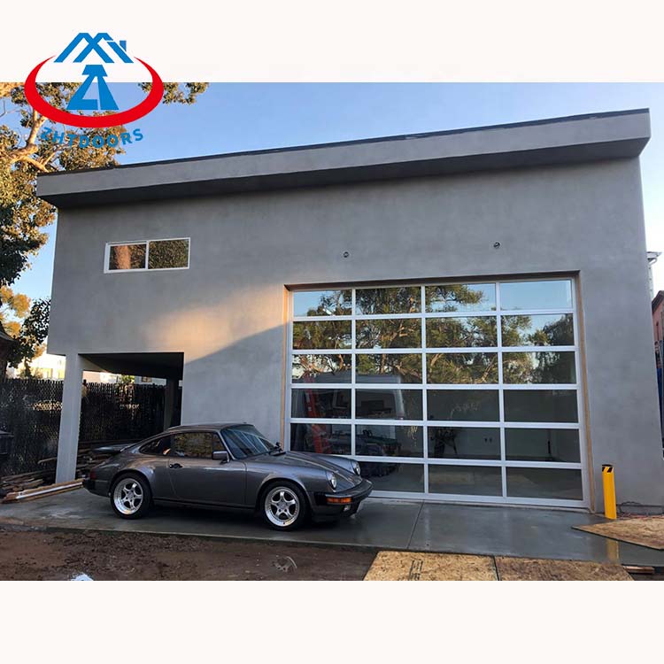 Glass Panel Roll Up Garage Doors Zhongtai