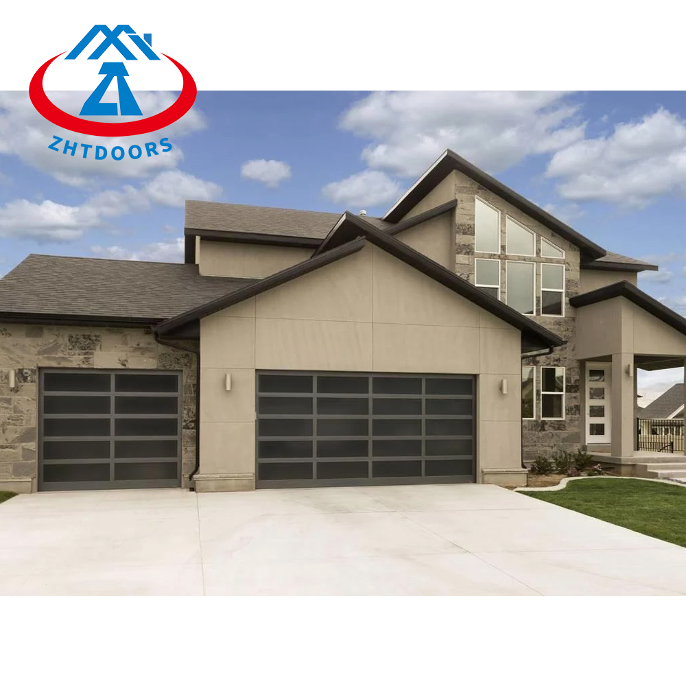 Double Garage Door Glass