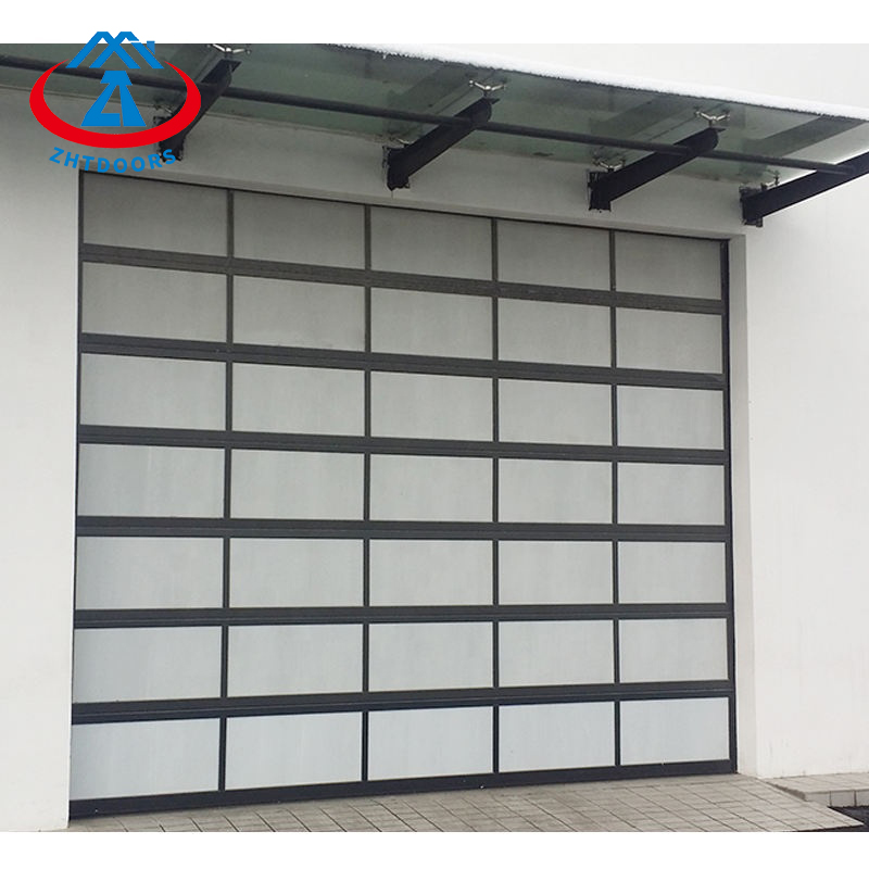 Glass Garage Door Pool House Zhongtai
