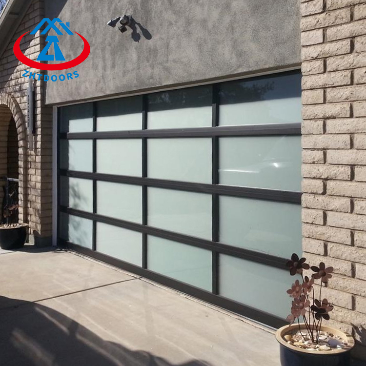 Replacing a garage door with a sliding glass door