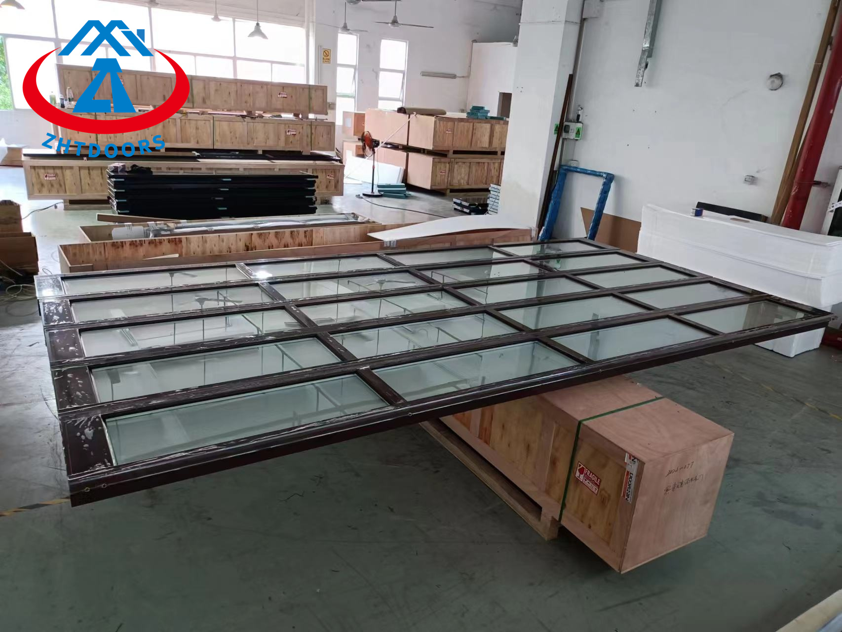 Garage door glass replacement