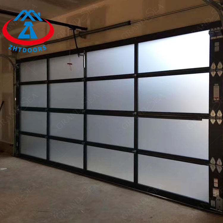 See through garage doors