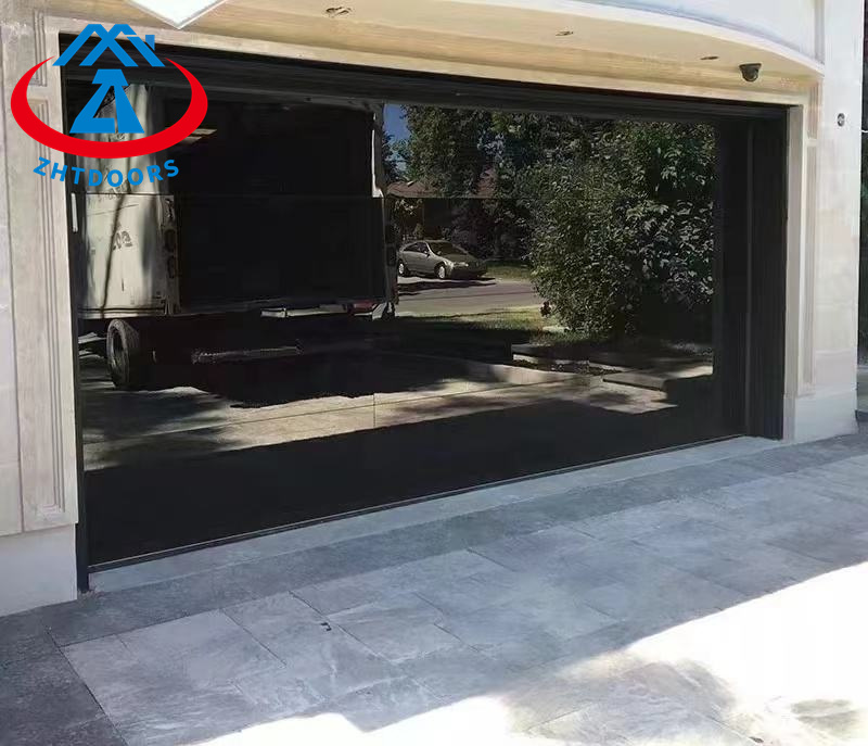 Frameless glass garage doors good prices