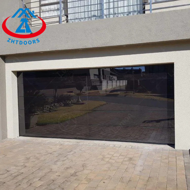Frameless glass garage doors good prices