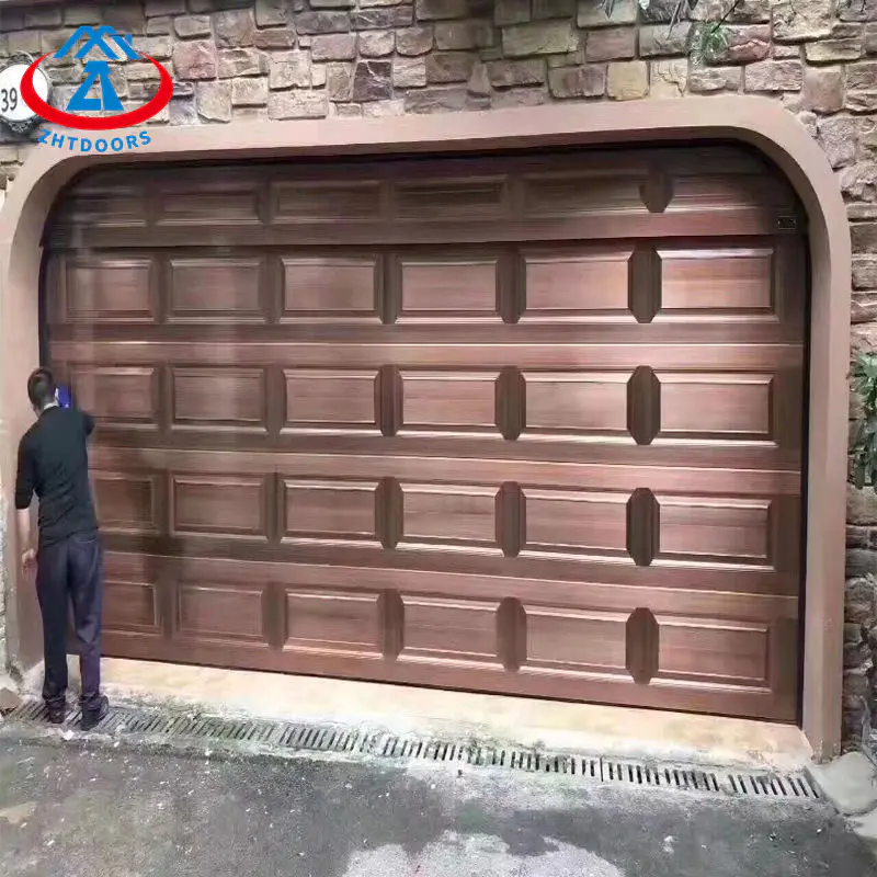 Garage Door Wooden Color Panel