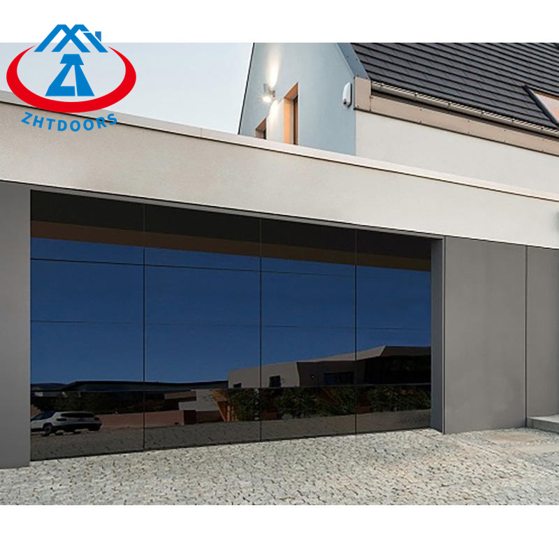 8x8 Smoked Glass Garage Roll Door Supply