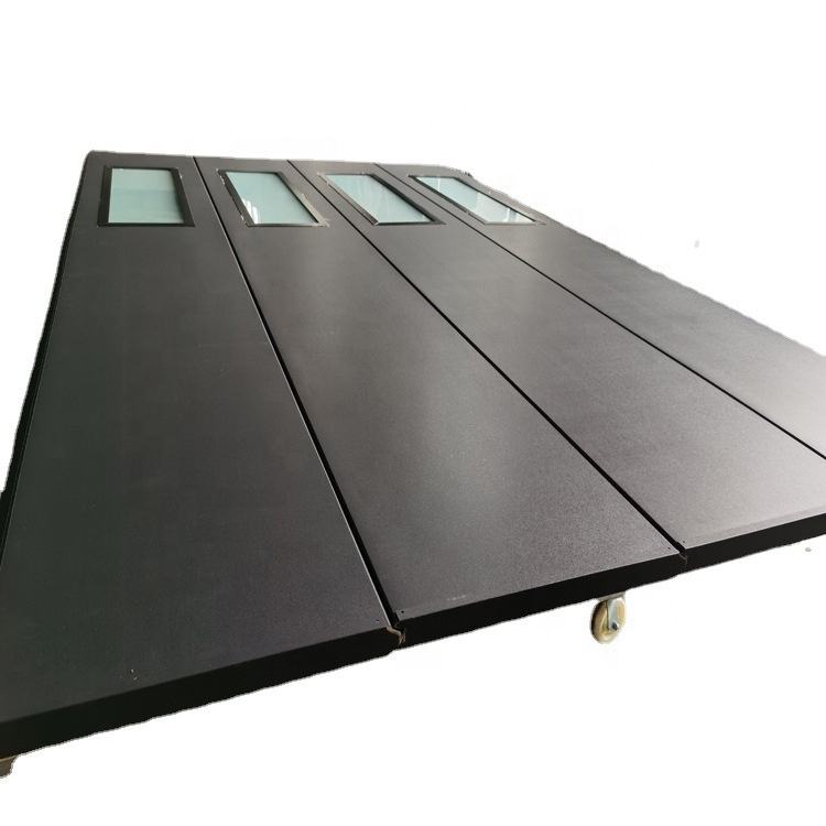 Black Aluminum Metal Garage Door Panels 16x7
