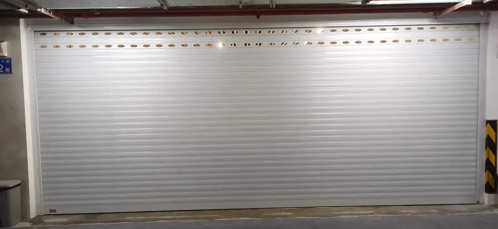 Low Price Aluminum Automatic Roll-Up Garage Doors