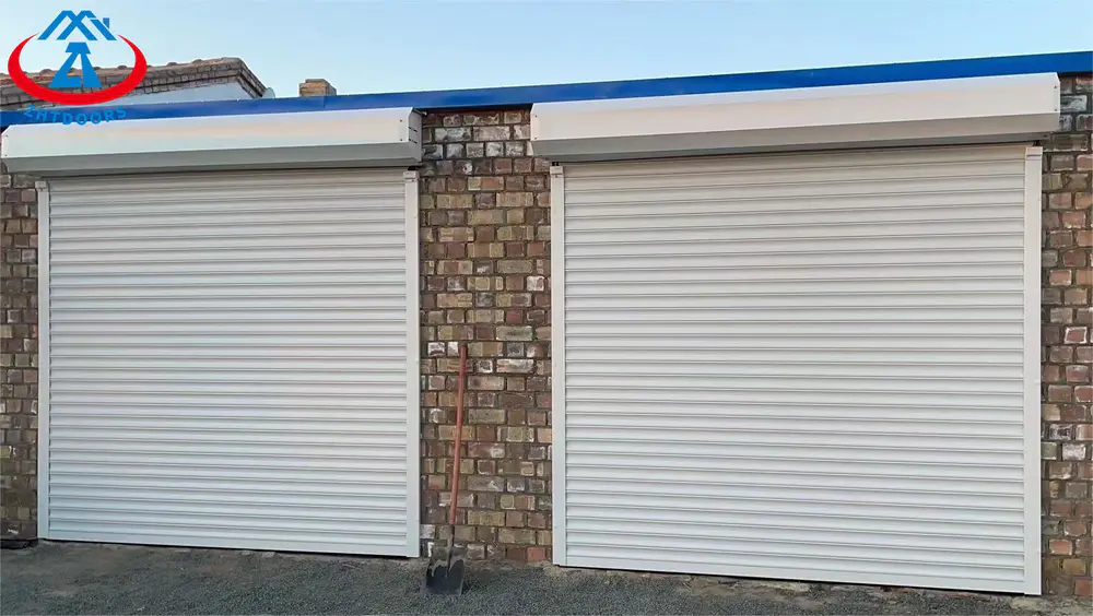 Practical Double Garage Rolling Door Residential