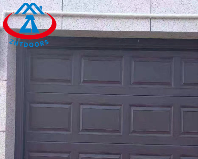 product-Custom Log Automatic Garage Door-Zhongtai-img